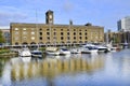 St. Katharine dock in London