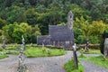 St. Kevin`s Church in Glendalough, Ireland Royalty Free Stock Photo