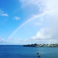St. Kitts Rainbow Royalty Free Stock Photo