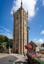 St La`s church in High Street, St Ives, Cornwall, UK Royalty Free Stock Photo