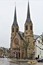 The Sant Laurence church in Dierkich, Luxembourg