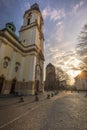 St. Lawrence Church in Strzelce Opolskie Royalty Free Stock Photo