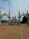 St.Lawrence Minor Bascilica - Attur, India Royalty Free Stock Photo