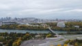 St. Lawrence River, Montreal, Canada Landscape Royalty Free Stock Photo