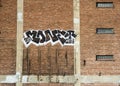 The St. Lawrence Warehouse with a Graffiti on the wall inMontreal