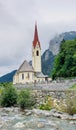 The St. Leonard\'s Church in Au am Bregenzerwald Royalty Free Stock Photo