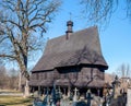 Gothic wooden church in Lipnica Murowana in Poland
