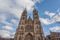 St. Lorenz Church (Lorenzkirche) - Nuremberg, Bavaria, Germany Royalty Free Stock Photo