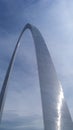 St Louis arch, Midwest gateway Royalty Free Stock Photo