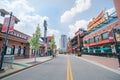 St Louis, architecture, Ballpark Village Missouri,USA.