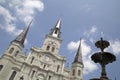 St Louis Cathedral view city New Orleans USA Royalty Free Stock Photo