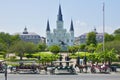 St Louis Cathedral in French Quarter in New Orlean, Louisiana Royalty Free Stock Photo