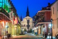 St. Louis Cathedral in the French Quarter, New Orleans, Louisiana USA Royalty Free Stock Photo