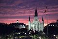 St. Louis Cathedral at Jackson Square. New Orleans, Louisiana, USA Royalty Free Stock Photo