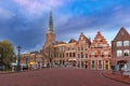 Leiden city gate Morspoort, Netherlands Royalty Free Stock Photo