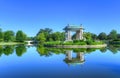 St. Louis Forest Park bandstand Royalty Free Stock Photo