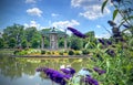 St. Louis Forest Park bandstand Royalty Free Stock Photo