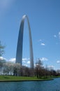 St. Louis Gateway Arch Royalty Free Stock Photo