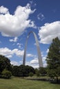 St. Louis Gateway Arch Royalty Free Stock Photo