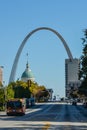 St. Louis - home of the Gateway Arch (II) Royalty Free Stock Photo