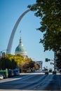 St. Louis - home of the Gateway Arch Royalty Free Stock Photo