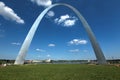 St. Louis Gateway Arch in Missouri Royalty Free Stock Photo