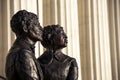 St Louis, Missouri, United States - circa 2916 - Dred Scott Statue in Front of Old Courthouse