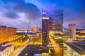 St. Louis, Missouri, USA Cityscape at Dusk Royalty Free Stock Photo