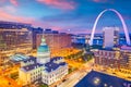 St. Louis, Missouri, USA Skyline Royalty Free Stock Photo