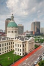 St. Louis, Missouri, USA Downtown Skyline Royalty Free Stock Photo