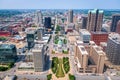 St. Louis, Missouri, USA downtown skyline Royalty Free Stock Photo