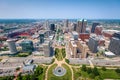 St. Louis, Missouri, USA Downtown Skyline Royalty Free Stock Photo