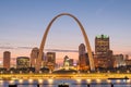 St. Louis, Missouri, USA Skyline Royalty Free Stock Photo