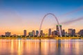 St. Louis, Missouri, USA Skyline Royalty Free Stock Photo