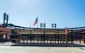 Entrance to Busch stadium in Saint Louis Ballpark Village