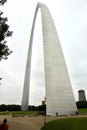 The Gateway Arch. St. Louis, MO, USA. June 5, 2014. Royalty Free Stock Photo