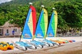 St. Lucia - Jalousie Beach Fun Awaits You! Royalty Free Stock Photo