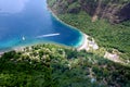 St. Lucia resort aerial Royalty Free Stock Photo