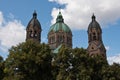 St. Luke Church is the largest Protestant church in Munich, Germany Royalty Free Stock Photo