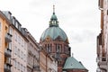 St. Luke\'s Church, Lukaskirche is the largest Protestant church in Munich, Germany Royalty Free Stock Photo