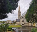 St. Lukes Anglican church in the historic districs of Oamaru in the South Island of New Zealand