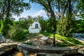 St. Lydia`s baptistry, Lydia, Philippi, Greece Royalty Free Stock Photo