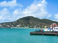 St. Maarten Beach Royalty Free Stock Photo