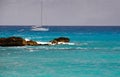 St. Maarten Sailboat Royalty Free Stock Photo