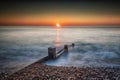 ST Margarets at cliffe kent england sunrise Royalty Free Stock Photo