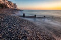 ST Margarets at cliffe kent england sunrise Royalty Free Stock Photo