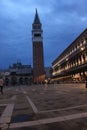 St.Mark Bell Tower at night, Venice