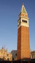 St. Mark's Basilica and Campanile Royalty Free Stock Photo
