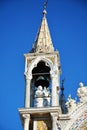 St. Mark`s basilica, stone detail, in Venice, Italy Royalty Free Stock Photo