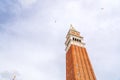 St Mark`s Campanile in Venice, Italy Royalty Free Stock Photo